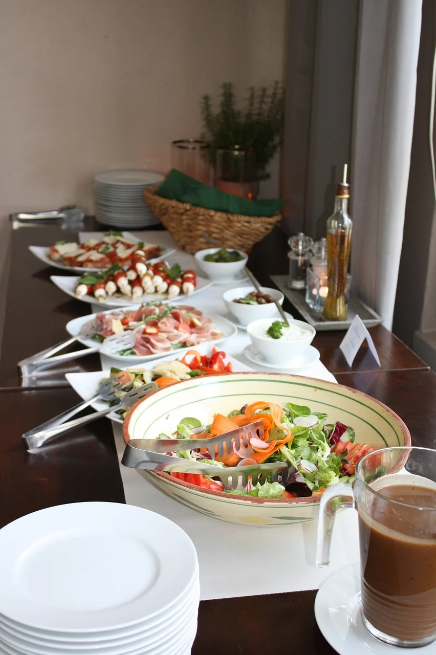 All-you-can-eat Indian lunch buffet spread at Masala Theory in Calgary SE