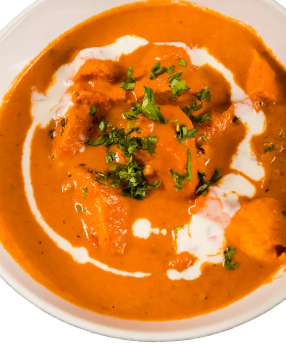 Chef's Special Butter Chicken, a creamy tomato curry served at Masala Theory in Calgary SE